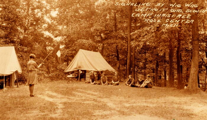 Camp Innisfree - Vintage Postcard